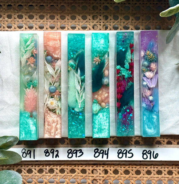 'Painted Paradise' Flower Girl Pen Blank