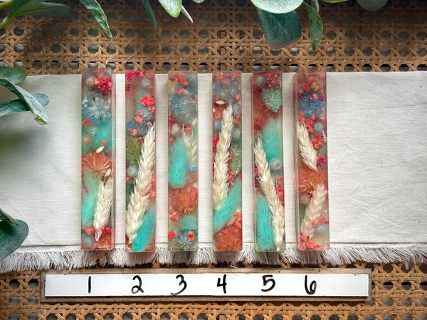 'Coral Waves' Flower Girl Pen Blank