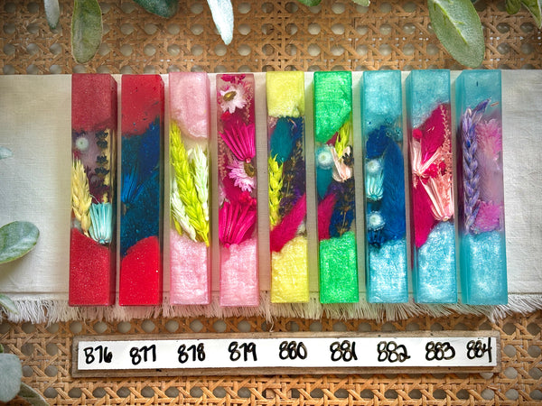 'Painted Paradise' Flower Girl Pen Blank